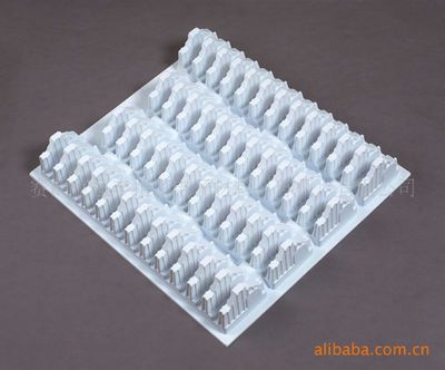 防静电PS材质精密电子元器件吸塑托盘 半导体分立器件制造的关键包装解决方案